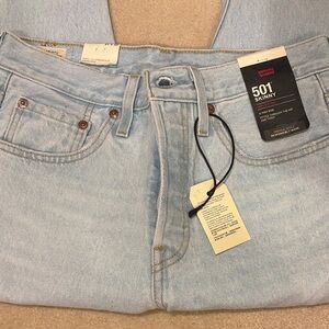 Levi's 501 Skinny Light Blue Jeans